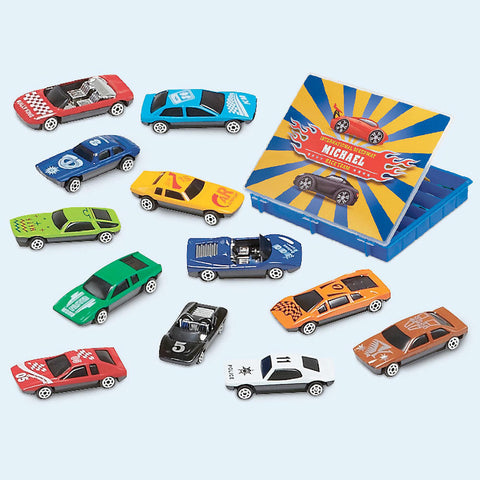 Die-Cast Cars with Case